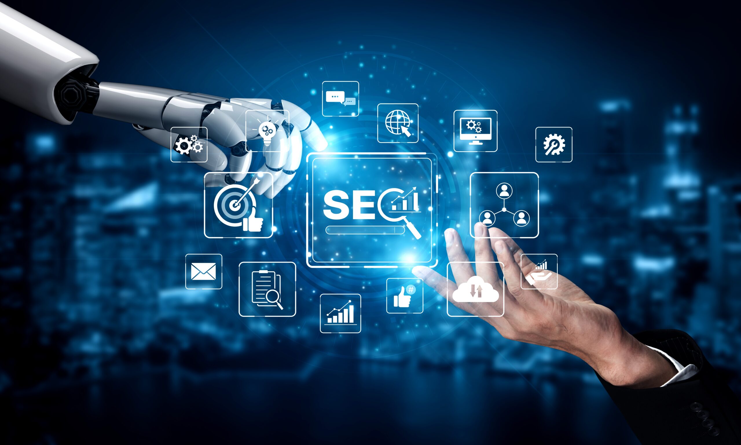 Ai,improves,seo,visibility,using,intelligent,optimization,tools,,keyword,analytics,